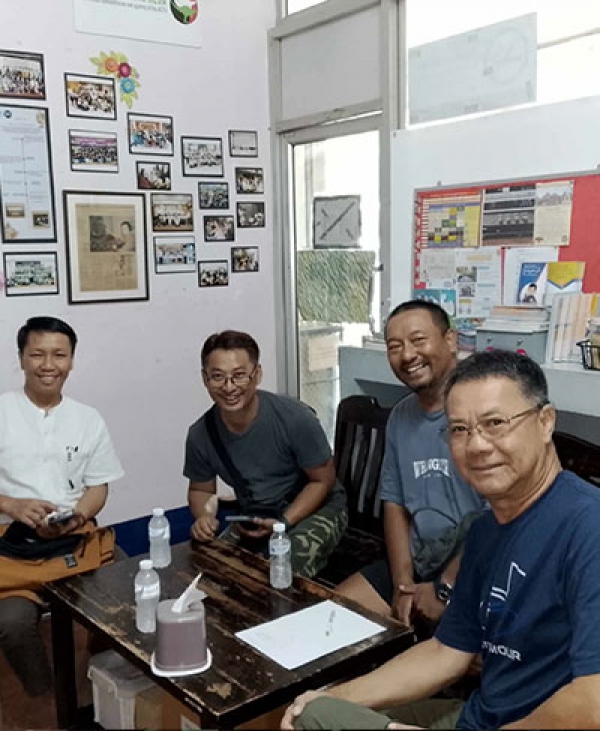 မိူဝ်ႈၼႆႉ(11.8.2025)10:00 am မီးၶႅၵ်ႇမိူင်းႁူမ်ႈ တုမ် ၶဝ်မႃးဢႅဝ်ႇတီႈႁူင်းပွႆသဵင် မႅပ်ႇၶႃႈ